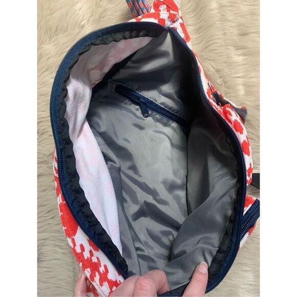 KAVU Ikat Rope Canvas Sling Bag Full Size hiking camping purse backpack - Picture 3 of 7